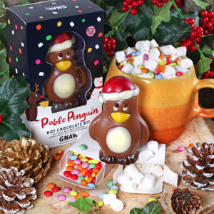 GNAW Limited Edition Pablo Penguin Hot Chocolate Kit